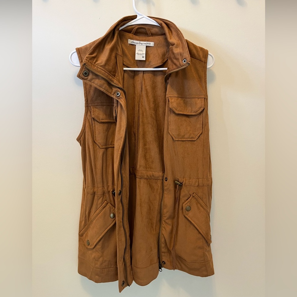 American rag Camel vest